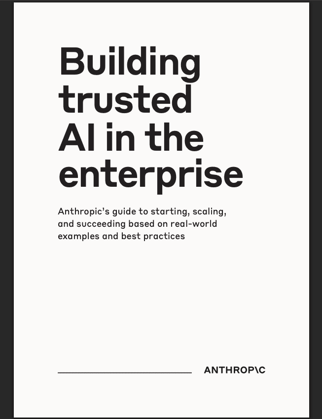Building Trusted AI in the Enterprise