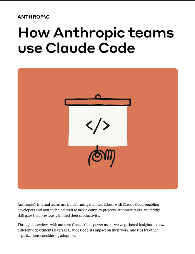 How Anthropic Teams Use Claude Code